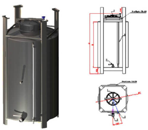 Serbatoi PALLETTIZZATI